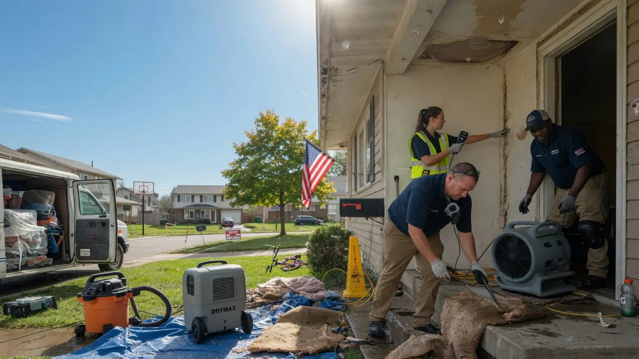 Water Damage Restoration in Glidden, TX near me